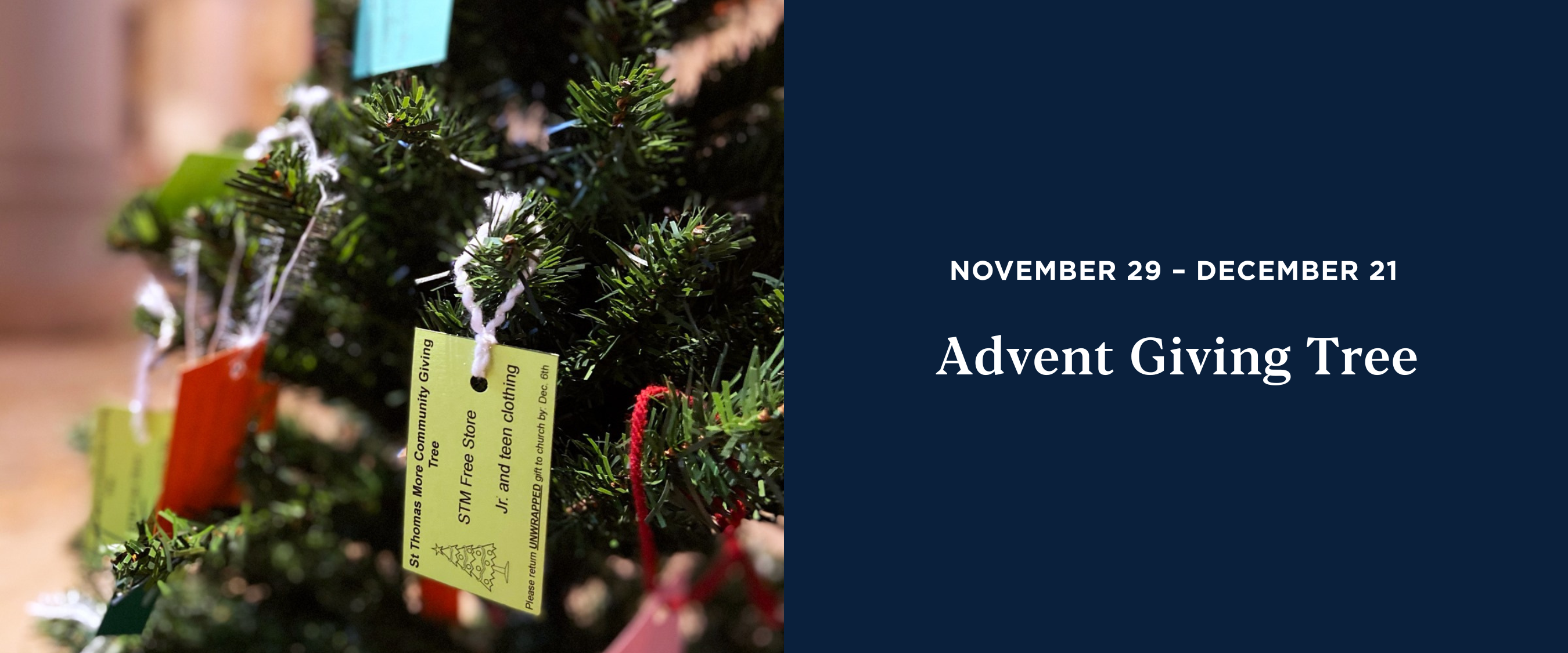 STM Advent Giving Tree